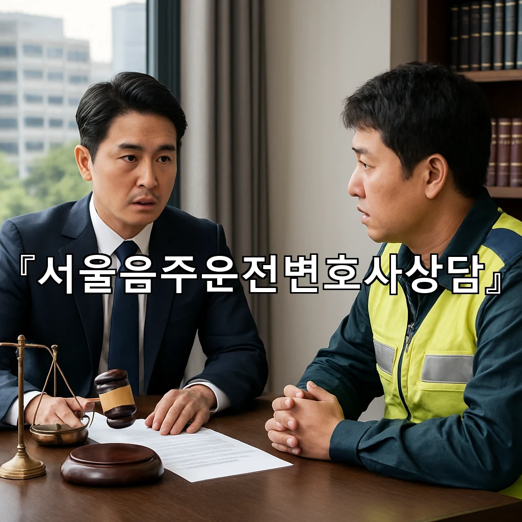 서울음주운전변호사상담