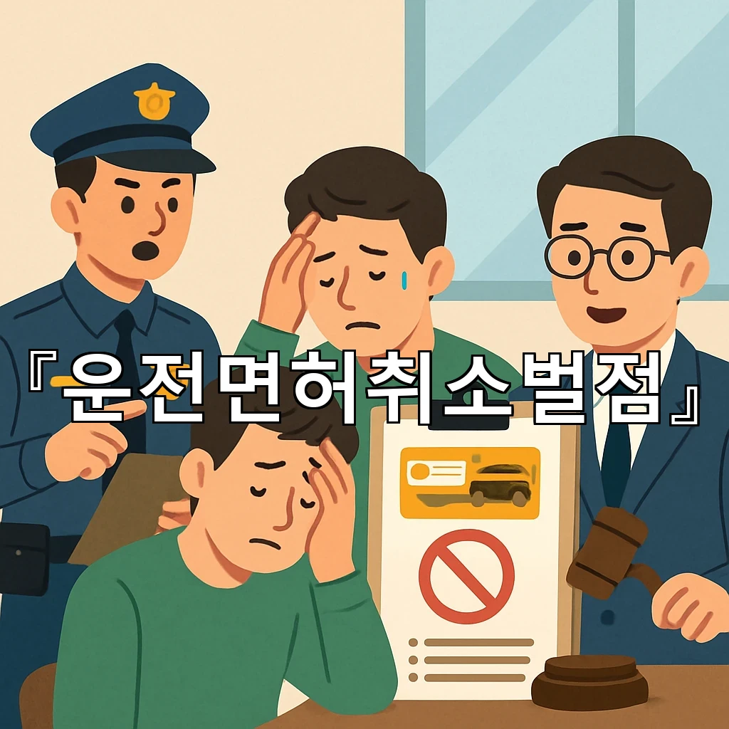 운전면허취소벌점 관리에서 놓치기 쉬운 일상 속 체크 포인트