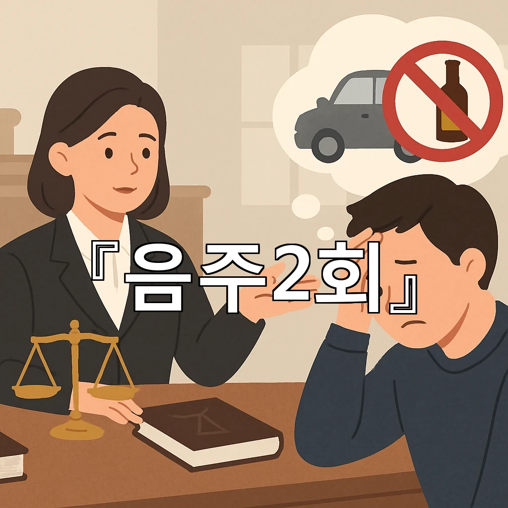 음주2회 적발 뒤 달라지는 판단 흐름과 대응 방향 정리