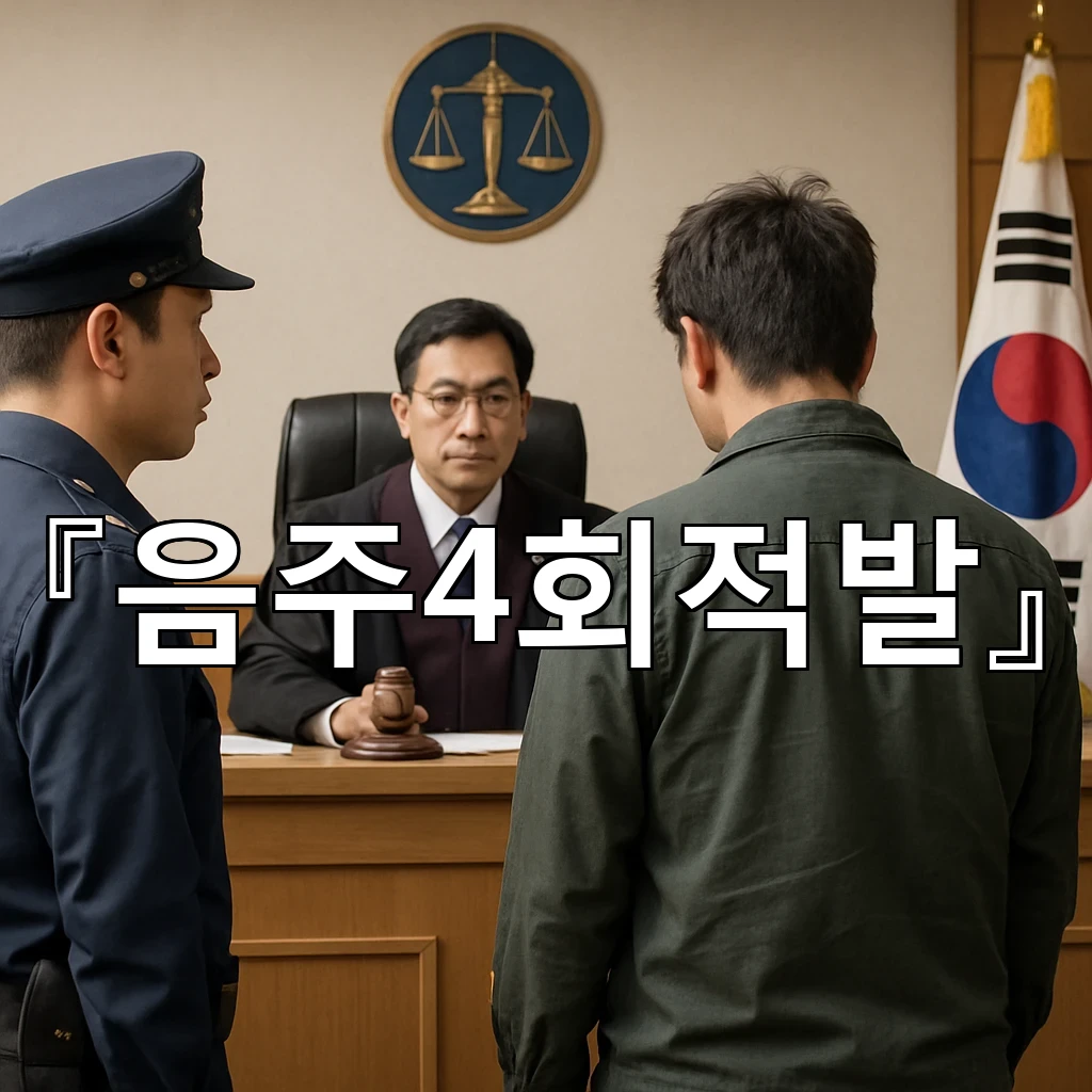 음주4회적발 기록이 남은 뒤 대응 순서를 다시 세우는 법