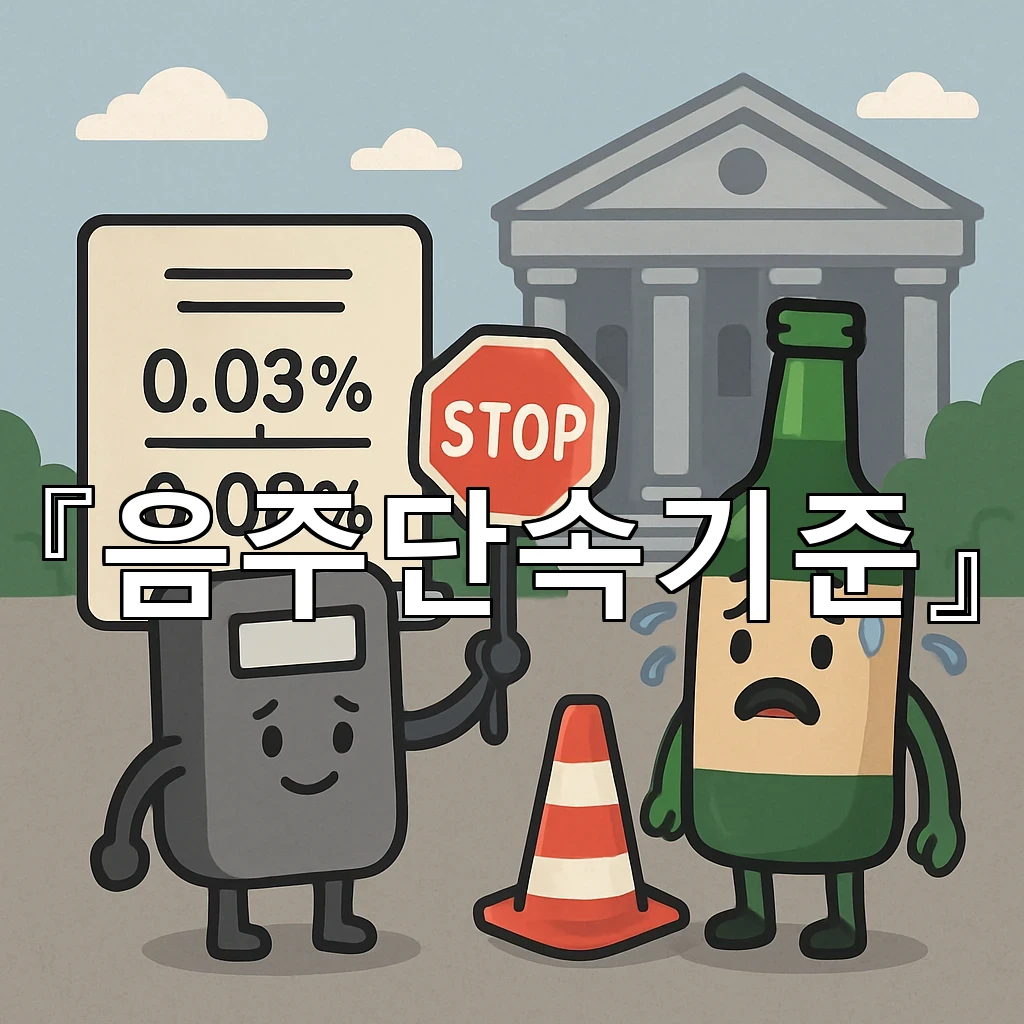 음주단속기준 술자리 뒤 귀가길에서 꼭 살펴야 할 판단의 틀