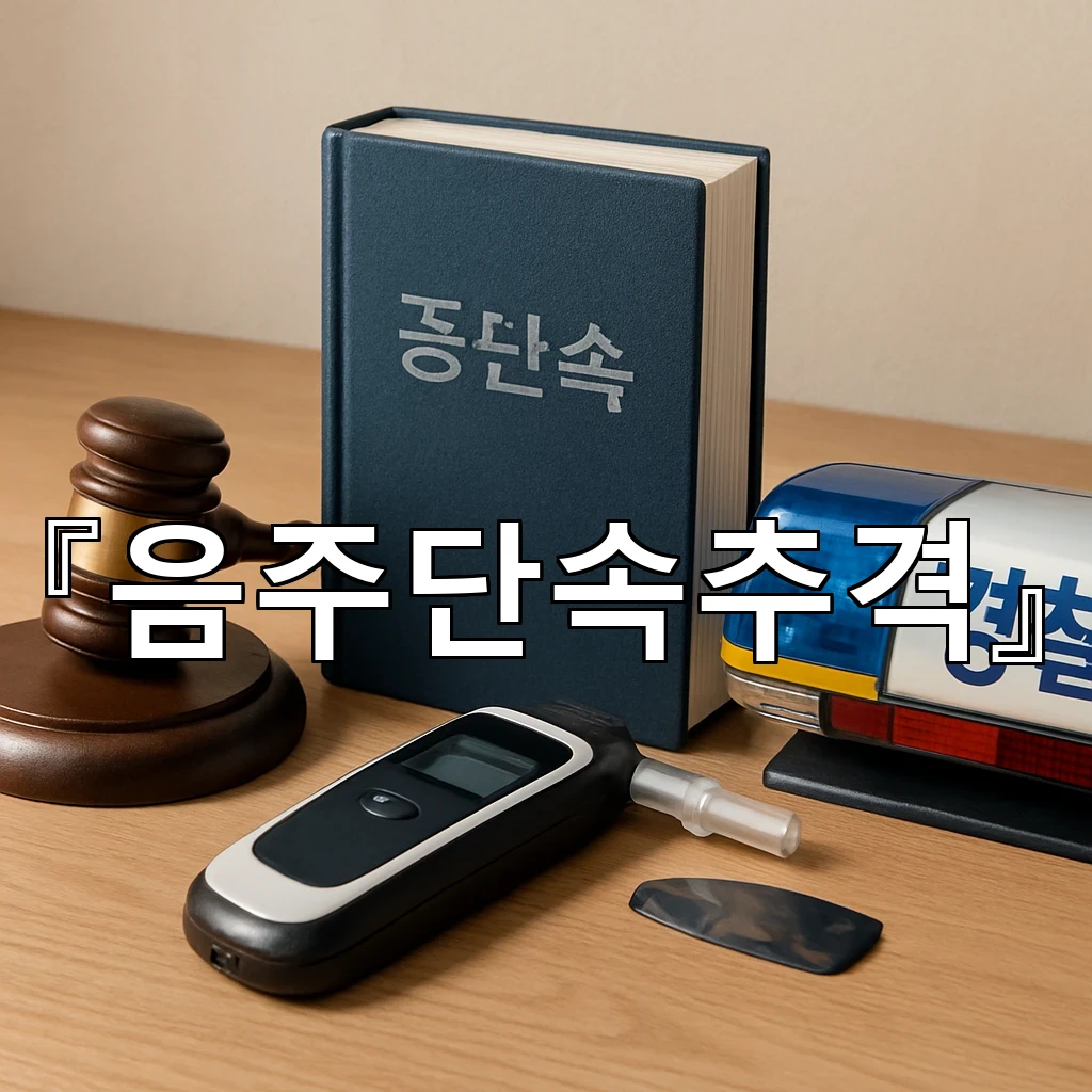 음주단속추격 새벽길을 건너며 마주한 불안한 순간의 기록