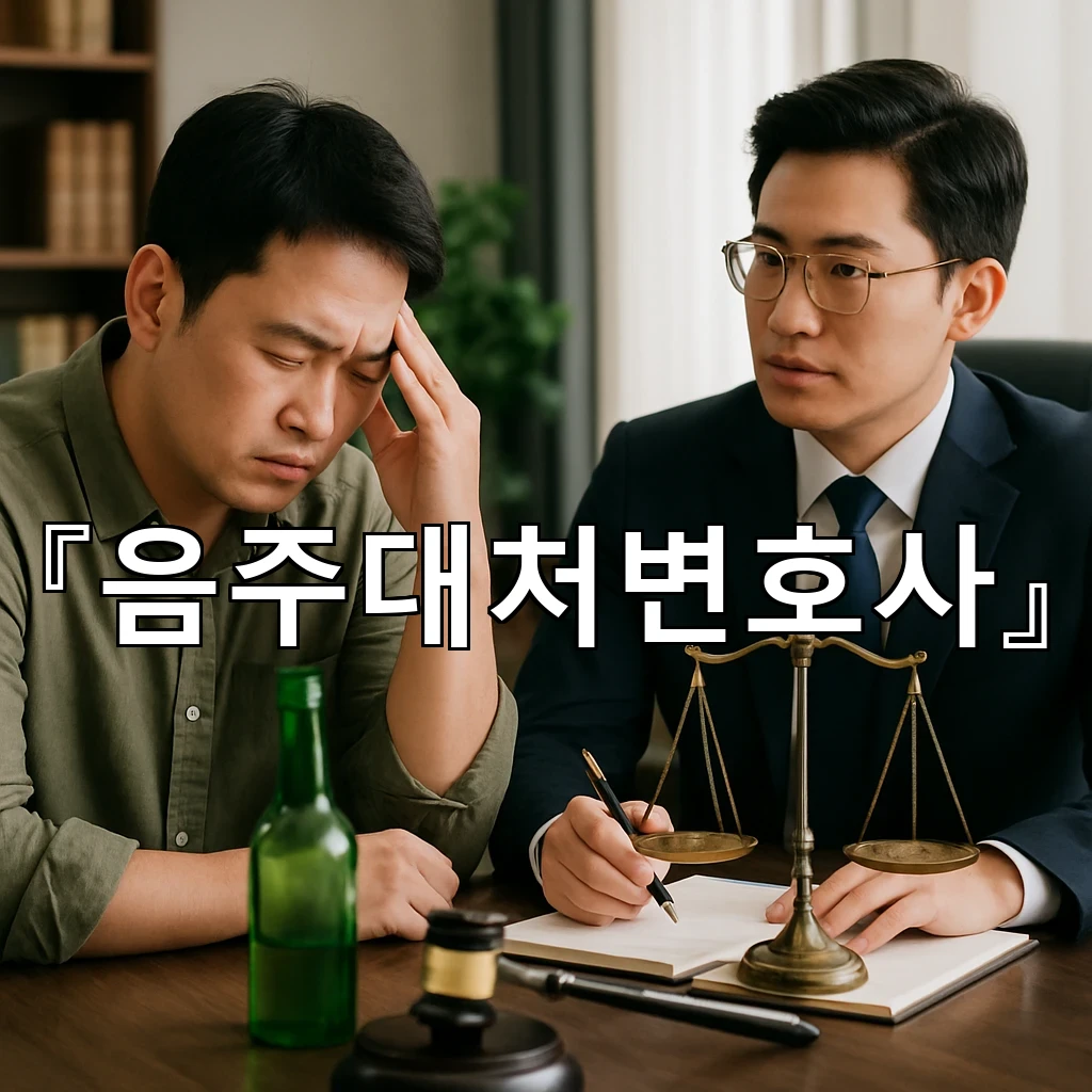 음주대처변호사 순간의 선택이 결과를 바꾸는 준비의 기준