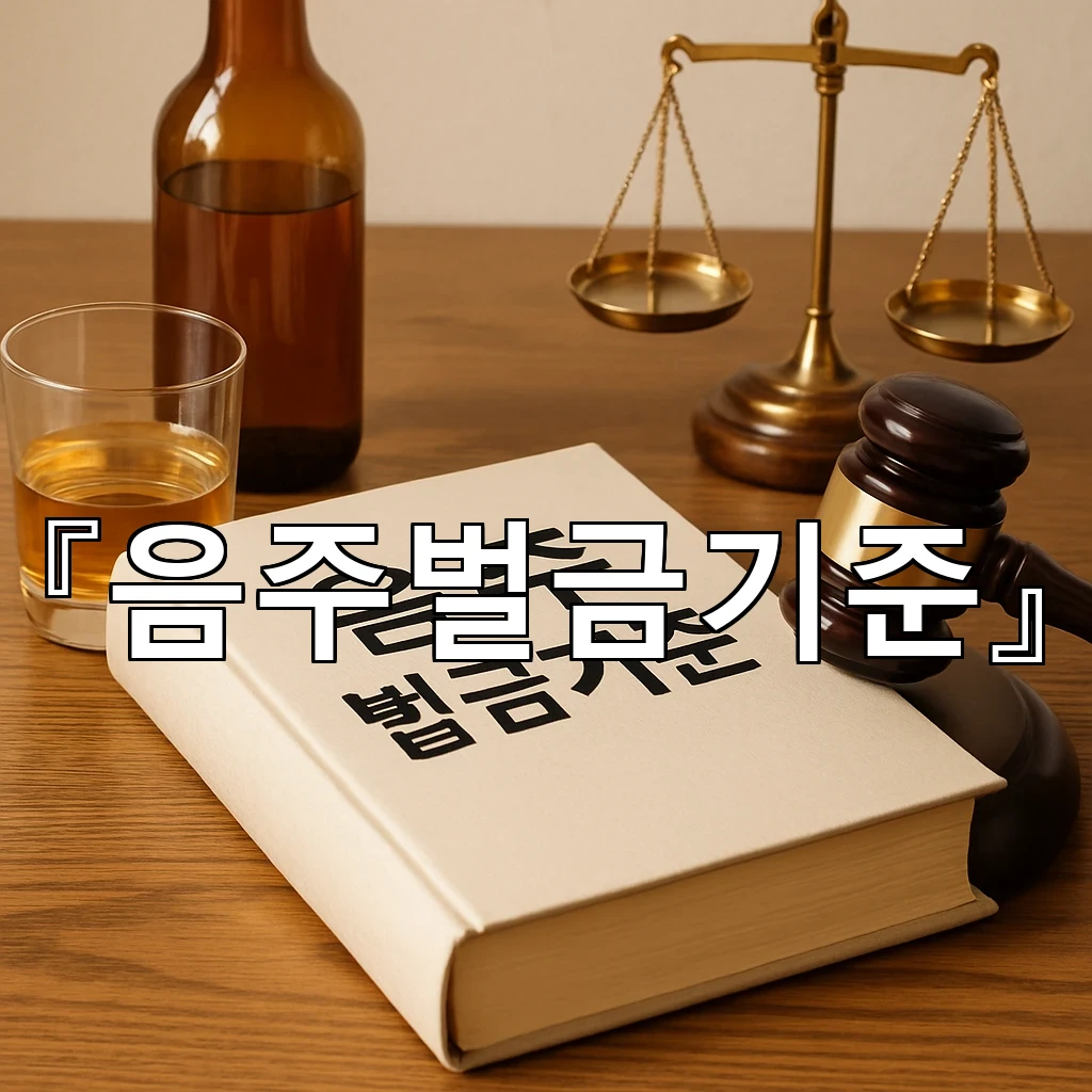 음주벌금기준 첫 대응에서 놓치기 쉬운 확인 포인트 열가지