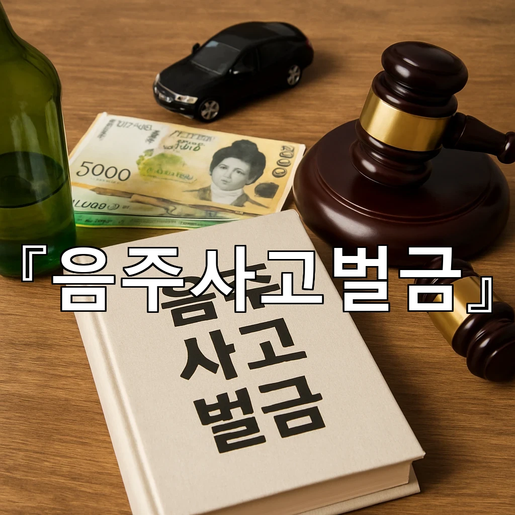 음주사고벌금 첫 판단에서 자주 놓치는 기준과 대응 방향 정리