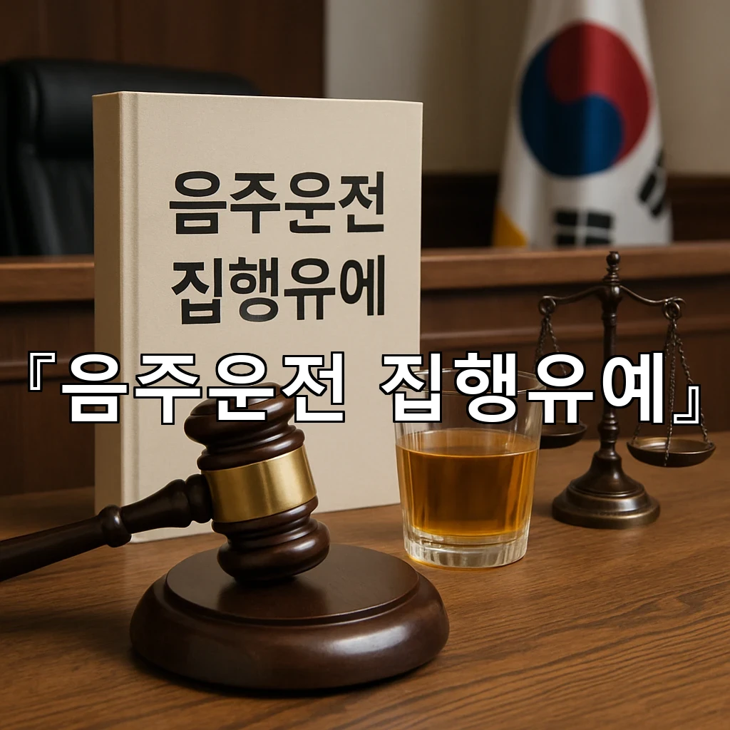 음주운전집행유예 판결 직전 꼭 점검해야 할 생활의 변화 기준