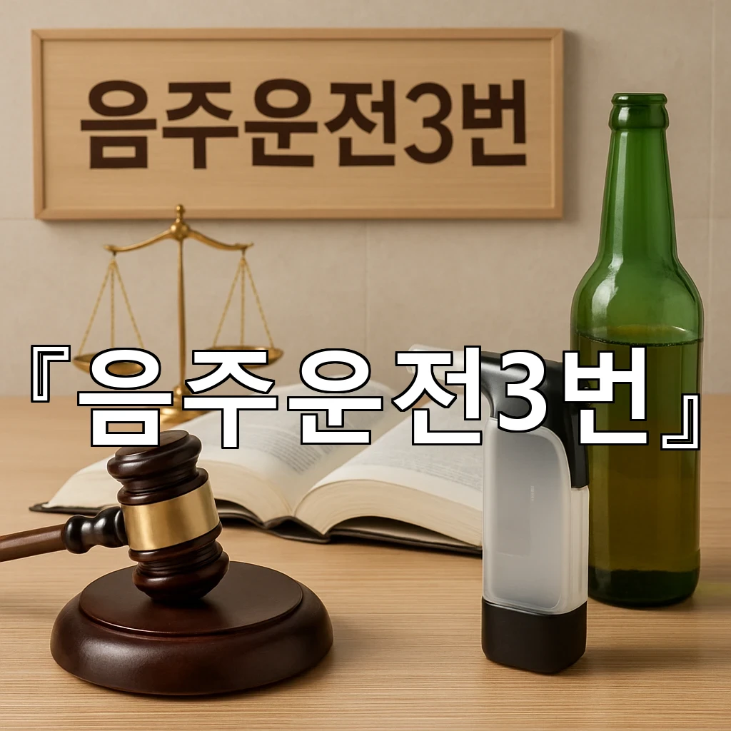 음주운전3번 반복된 상황에서 달라지는 판단의 기준을 살펴보기