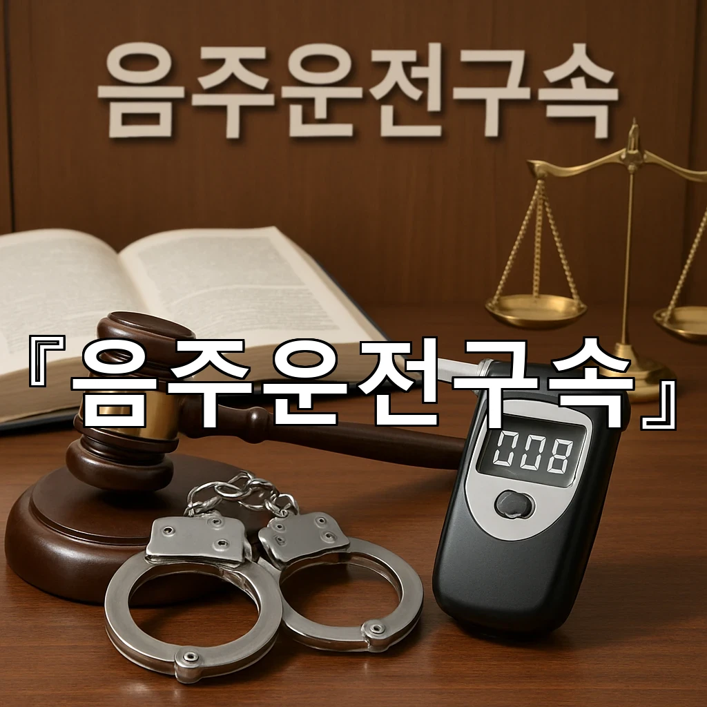 음주운전구속 초기에 놓치기 쉬운 대응 포인트와 준비 순서
