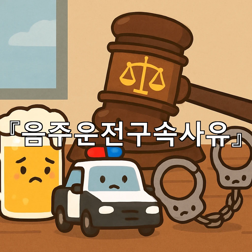 음주운전구속사유 첫 판단에서 달라지는 핵심 흐름을 정리한 글
