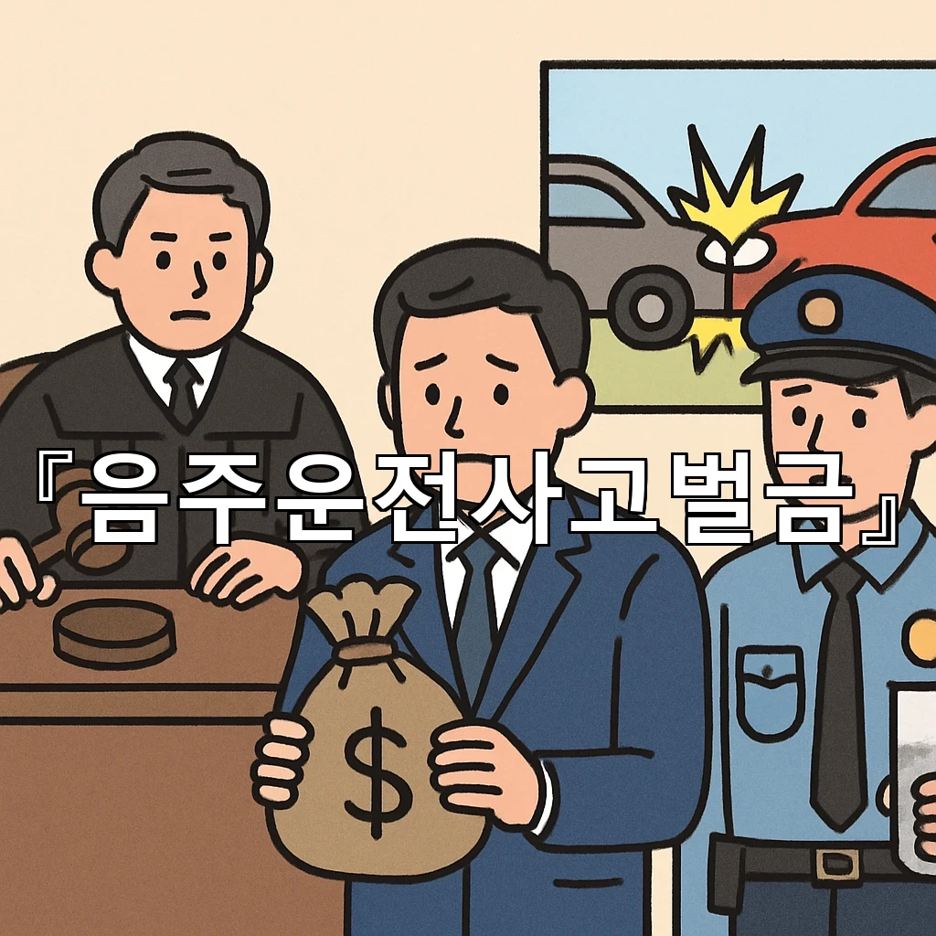 음주운전사고벌금 기준을 이해하는 첫걸음과 실제 대응 흐름 정리