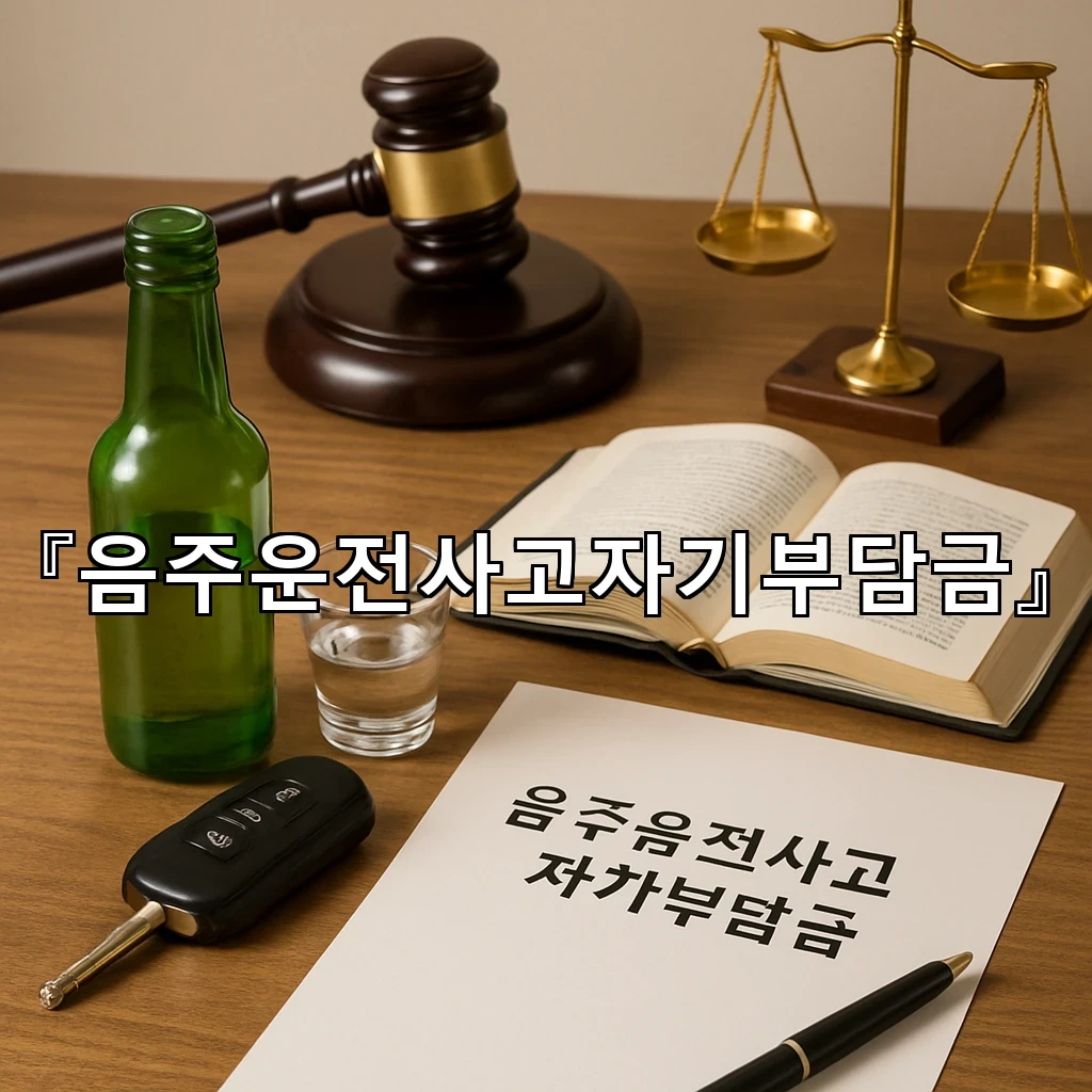 음주운전사고자기부담금 문제를 앞두고 차분히 점검해야 할 항목들