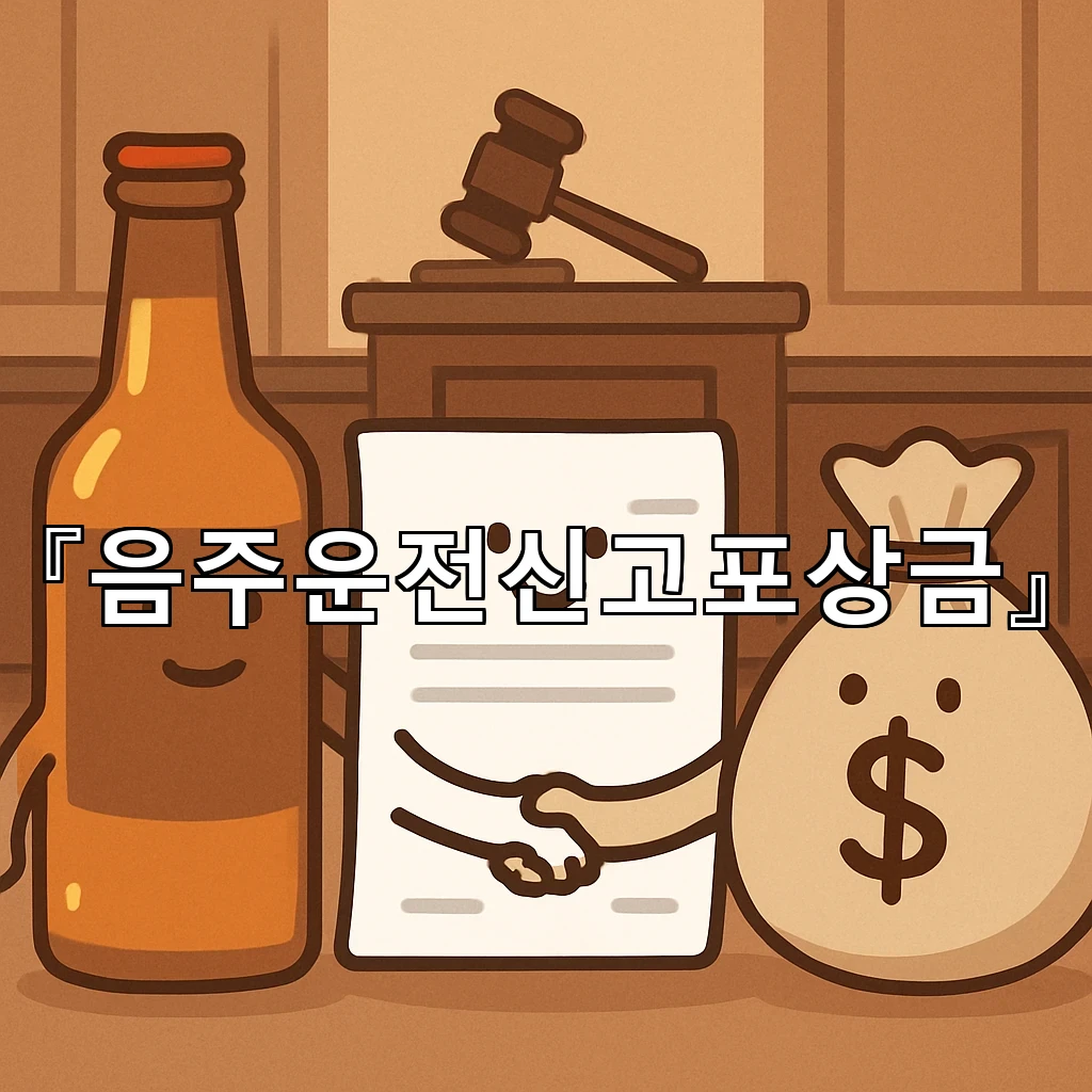 음주운전신고포상금 관련 내용을 찾는 분들을 위한 현실적인 안내