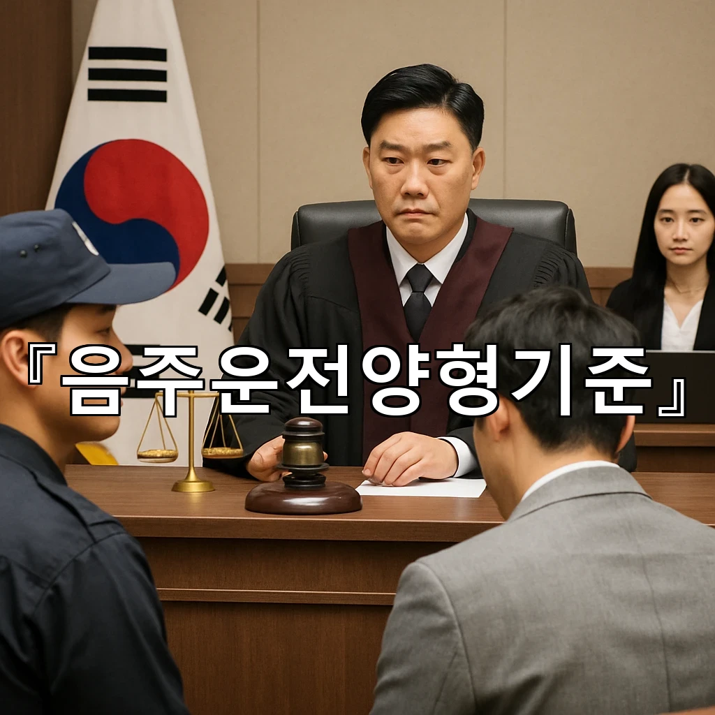 음주운전양형기준 사례를 통해 흐름과 방향을 새롭게 보기