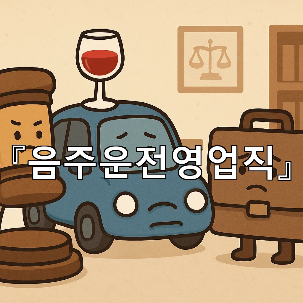 음주운전영업직 출근길에 마주한 질문과 대응의 흐름 정리하기