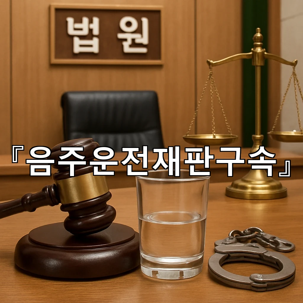 음주운전재판구속 초기 대응이 결과를 바꾸는 이유와 준비 흐름