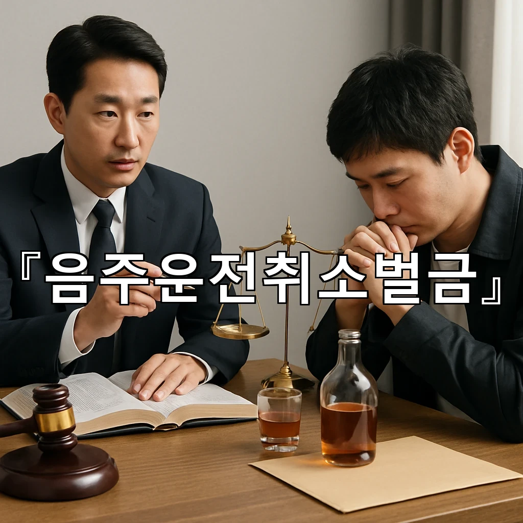 음주운전취소벌금 기준을 둘러싼 절차를 차분히 정리해보기
