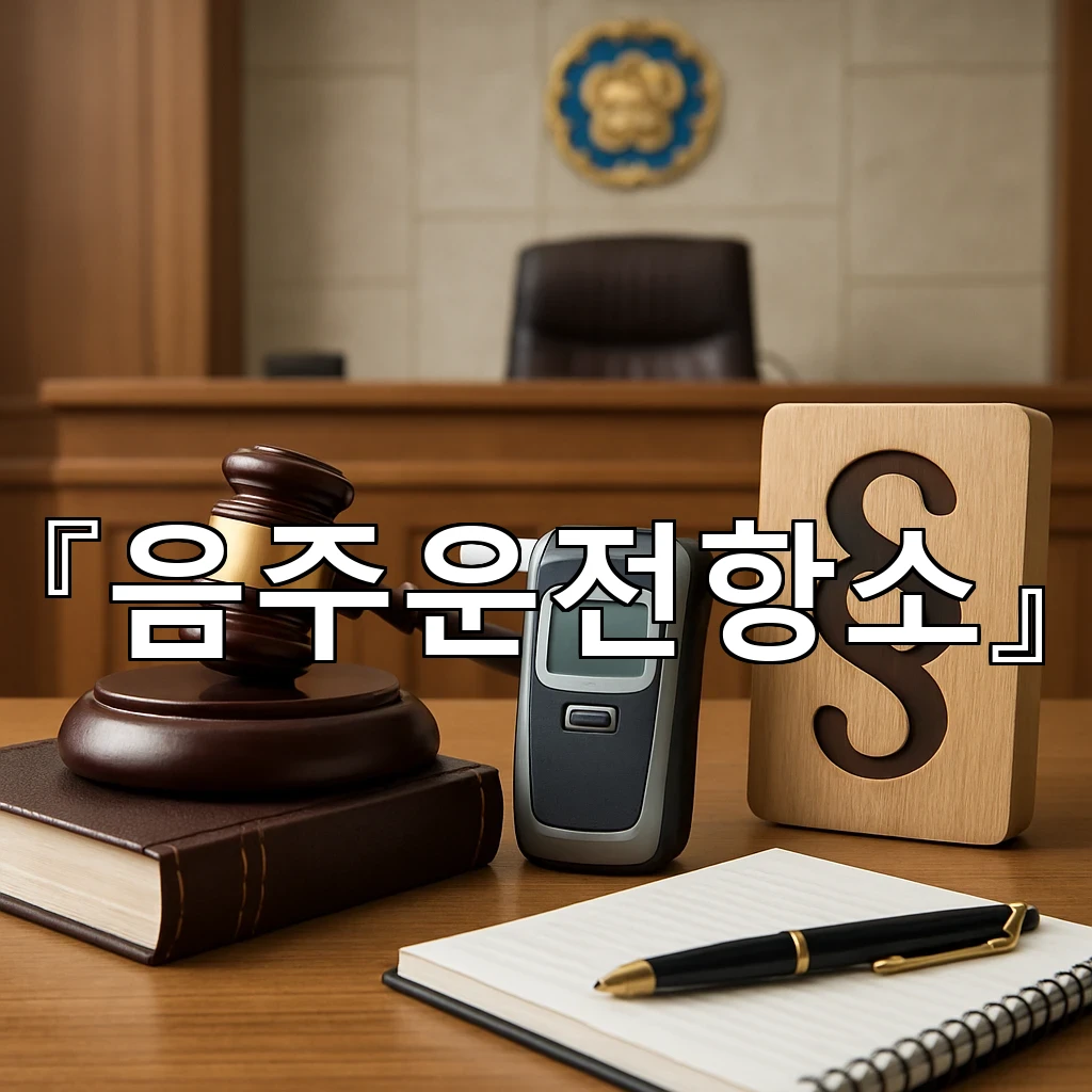 음주운전항소 판결 이후 다시 보는 쟁점과 대응의 흐름 정리하기