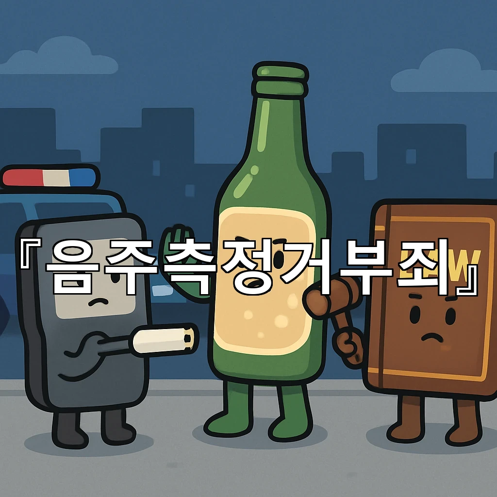 음주측정거부죄 첫 순간 침착하게 읽어야 할 흐름과 대응 기준