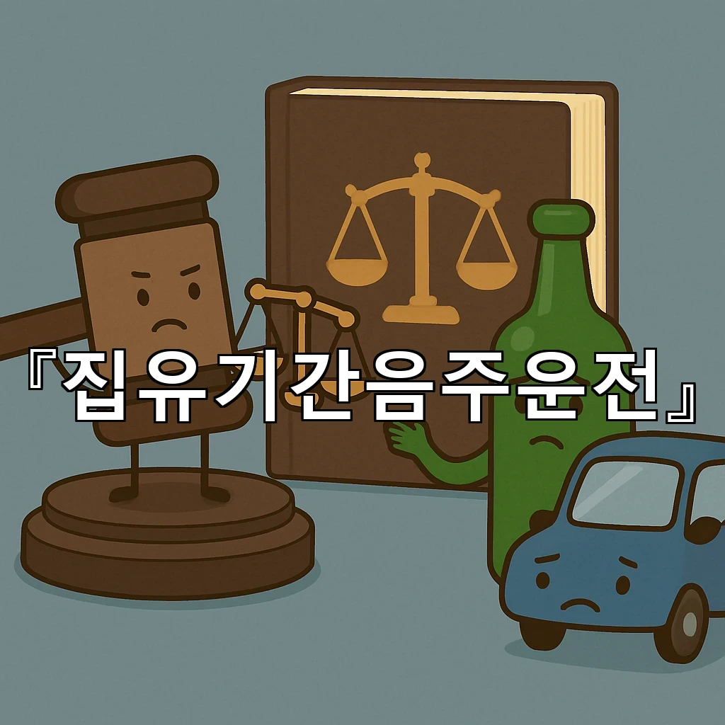집유기간음주운전 상황에서 놓치기 쉬운 절차와 대응 순서 정리