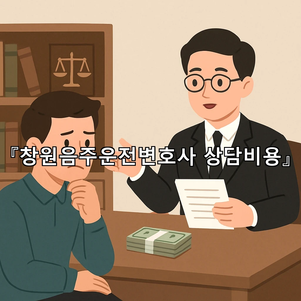 창원음주운전변호사상담비용 처음 찾는 분을 위한 절차 정리