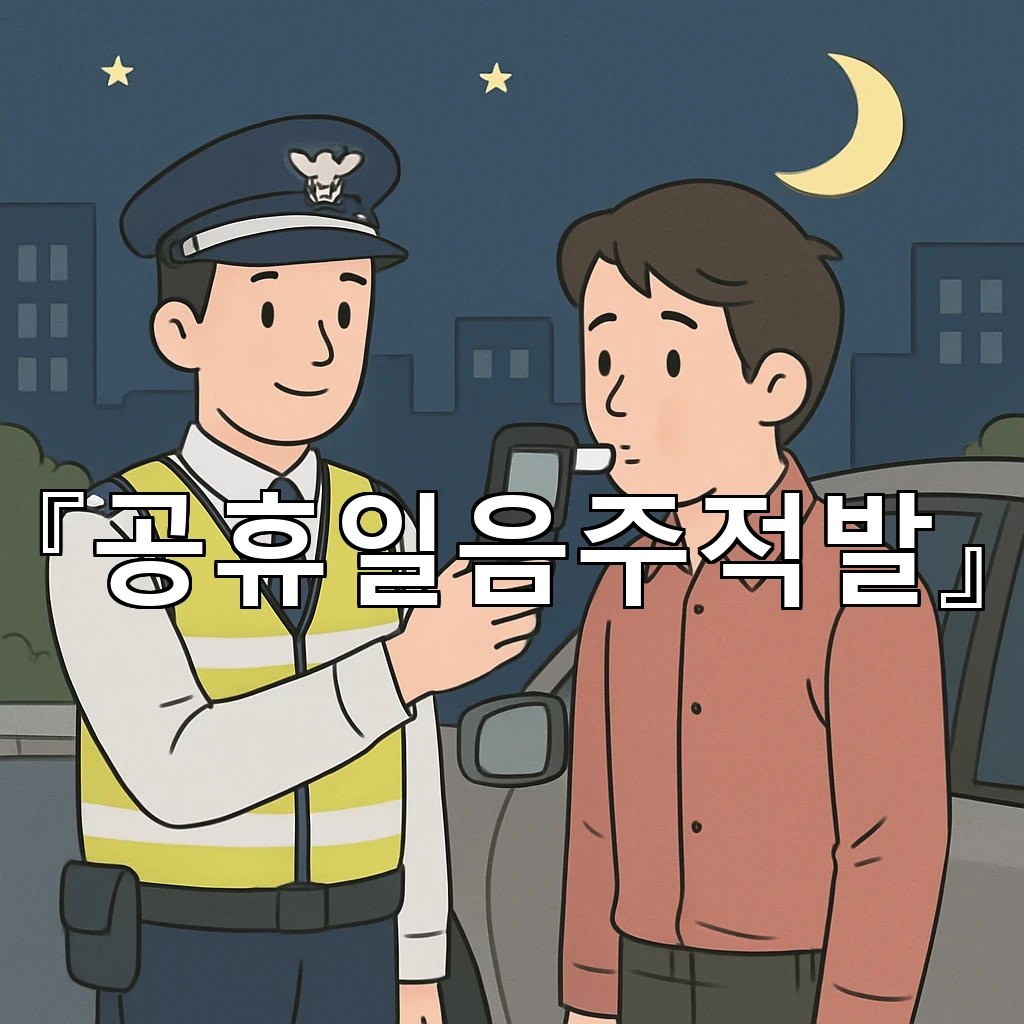 공휴일음주적발 뒤에 필요한 초기 대응 순서를 쉽게 풀어보기