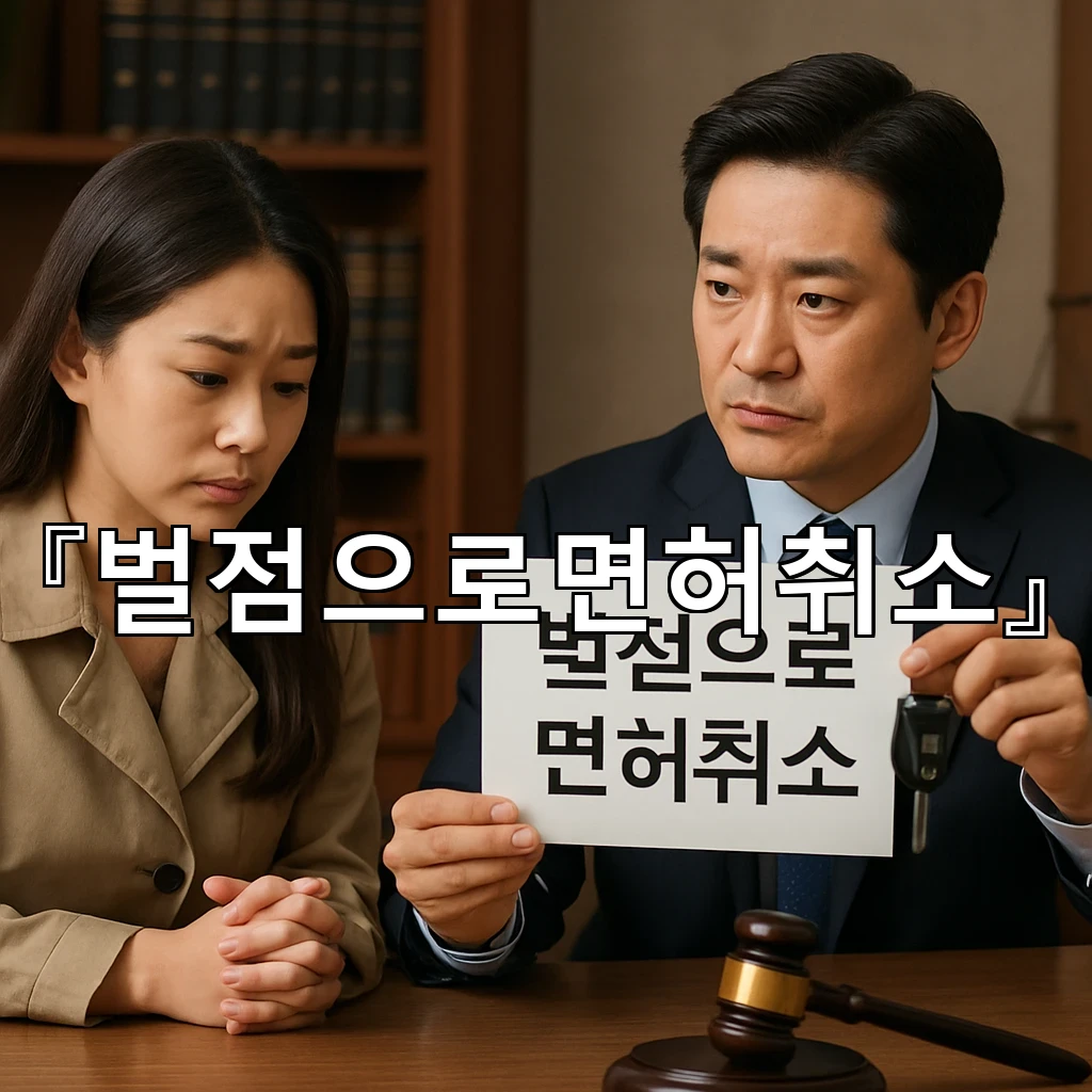 벌점으로면허취소 기준이 바뀌는 순간 알아둘 핵심 흐름 정리