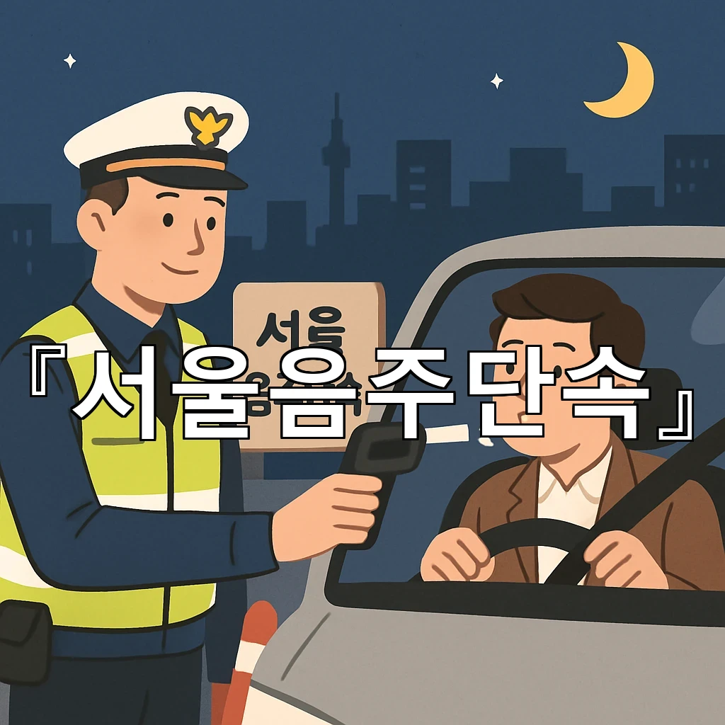 서울음주단속 새벽길에서 운전자가 먼저 확인할 점과 대응 기준