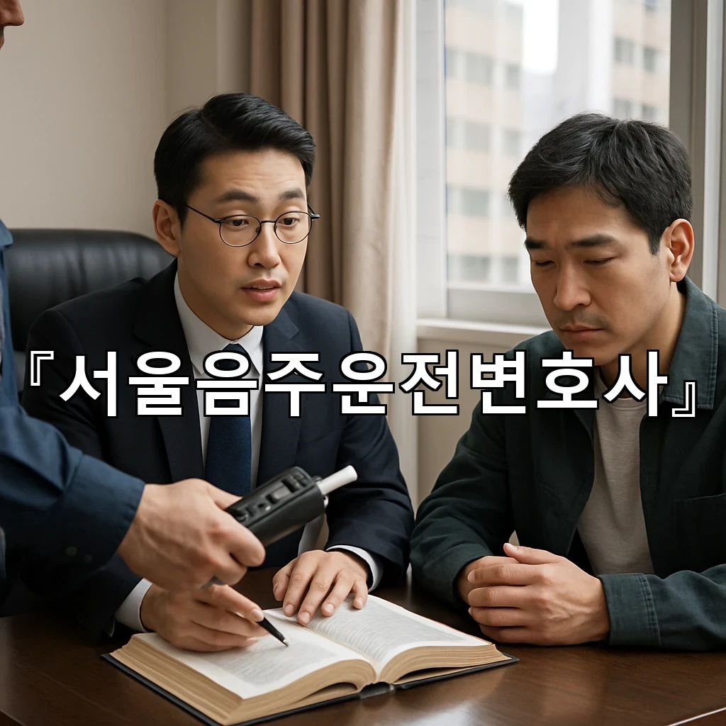 서울음주운전변호사 단순한 해명보다 중요한 사실관계 정리 방법