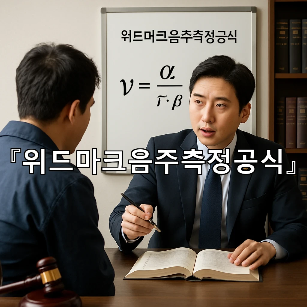 위드마크음주측정공식이 실제 사건에서 어떻게 작동하는지 살펴보기