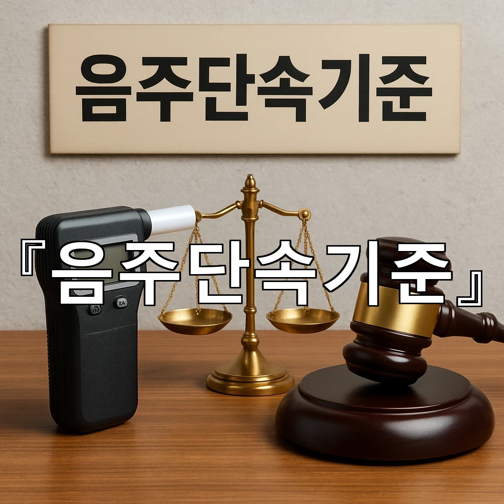 음주단속기준 생각보다 일찍 챙겨야 하는 귀가 전 확인법