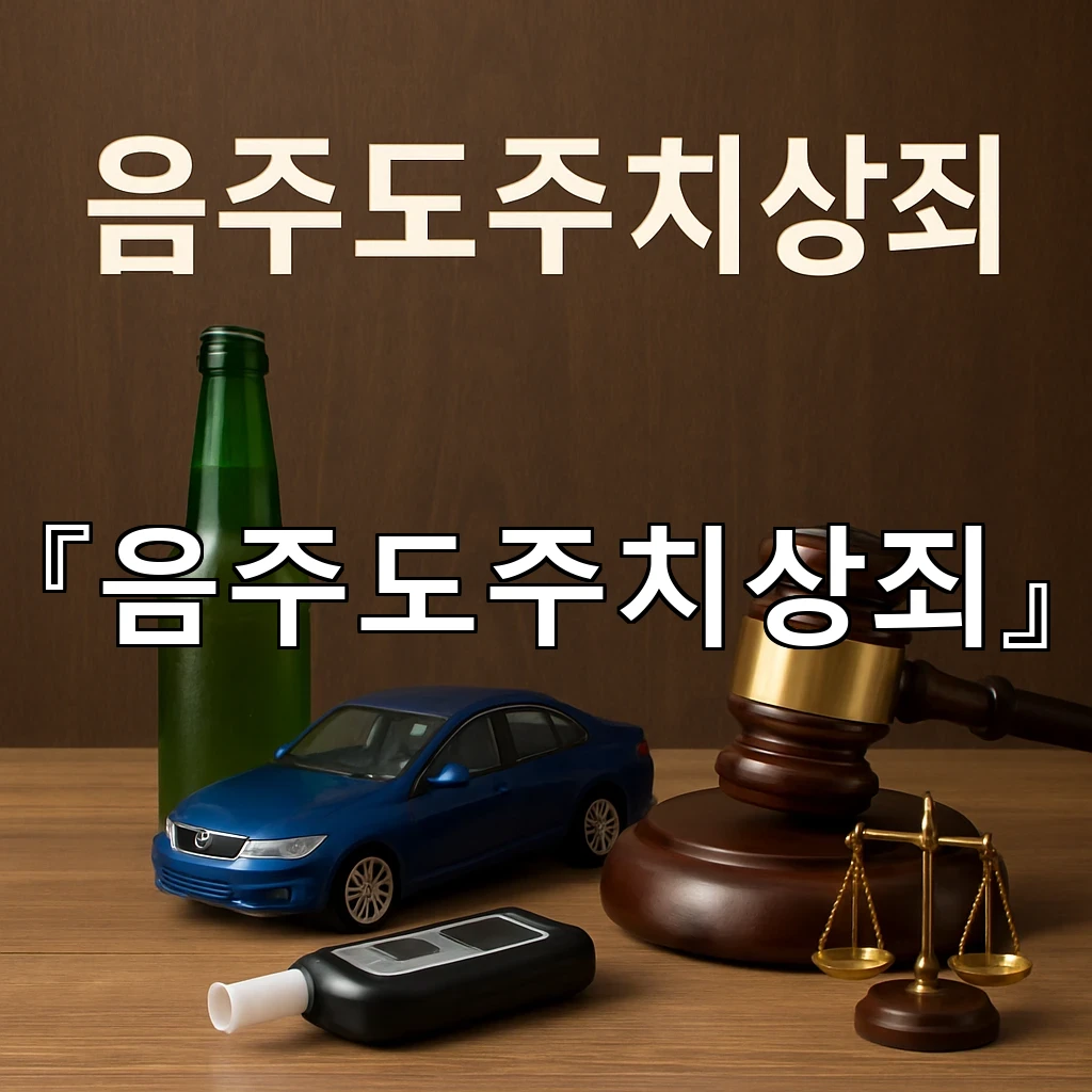 음주도주치상죄 사건 초기에 놓치기 쉬운 쟁점을 살펴보기