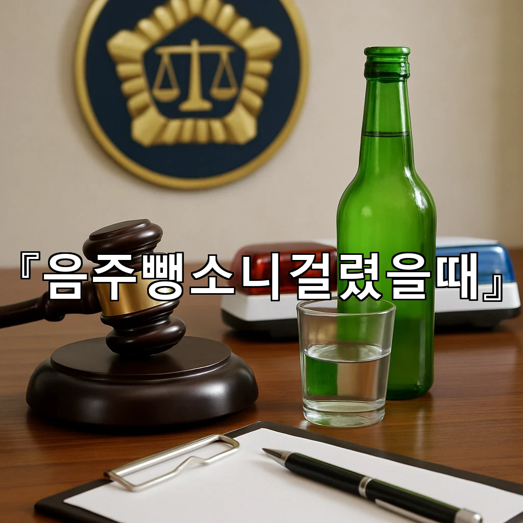음주뺑소니걸렸을때 당황을 줄이고 정리해야 할 사항을 살펴보기