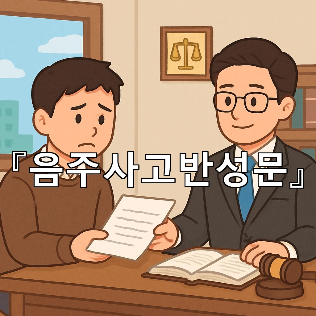 legal image 음주사고반성문 10571