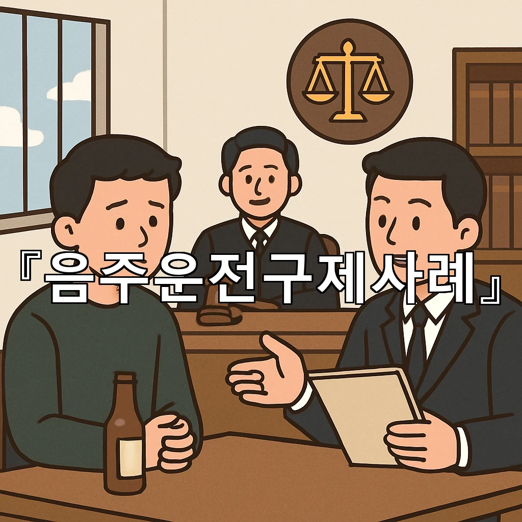 음주운전구제사례 처음 마주한 절차 흐름을 차근히 정리한 안내