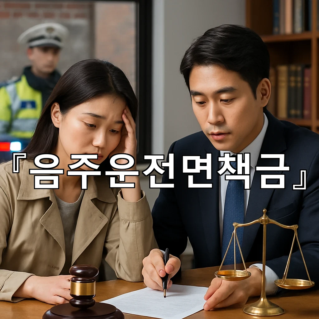 음주운전면책금 기준을 이해하면 달라지는 대응의 핵심 흐름