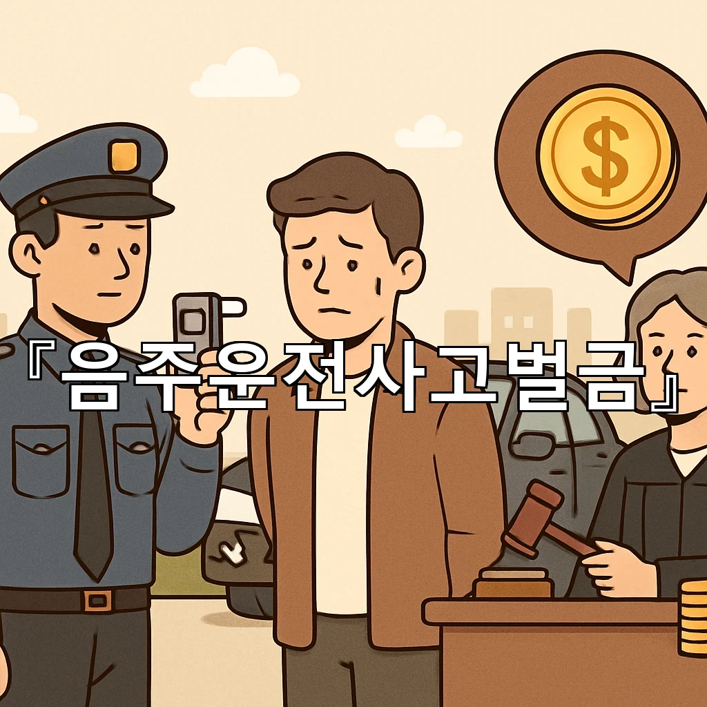 음주운전사고벌금 예상보다 복잡한 이유와 판단 순서 살펴보기