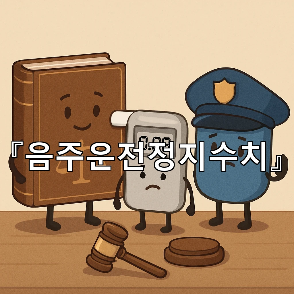 음주운전정지수치 확인 뒤 놓치기 쉬운 절차를 차근차근 정리
