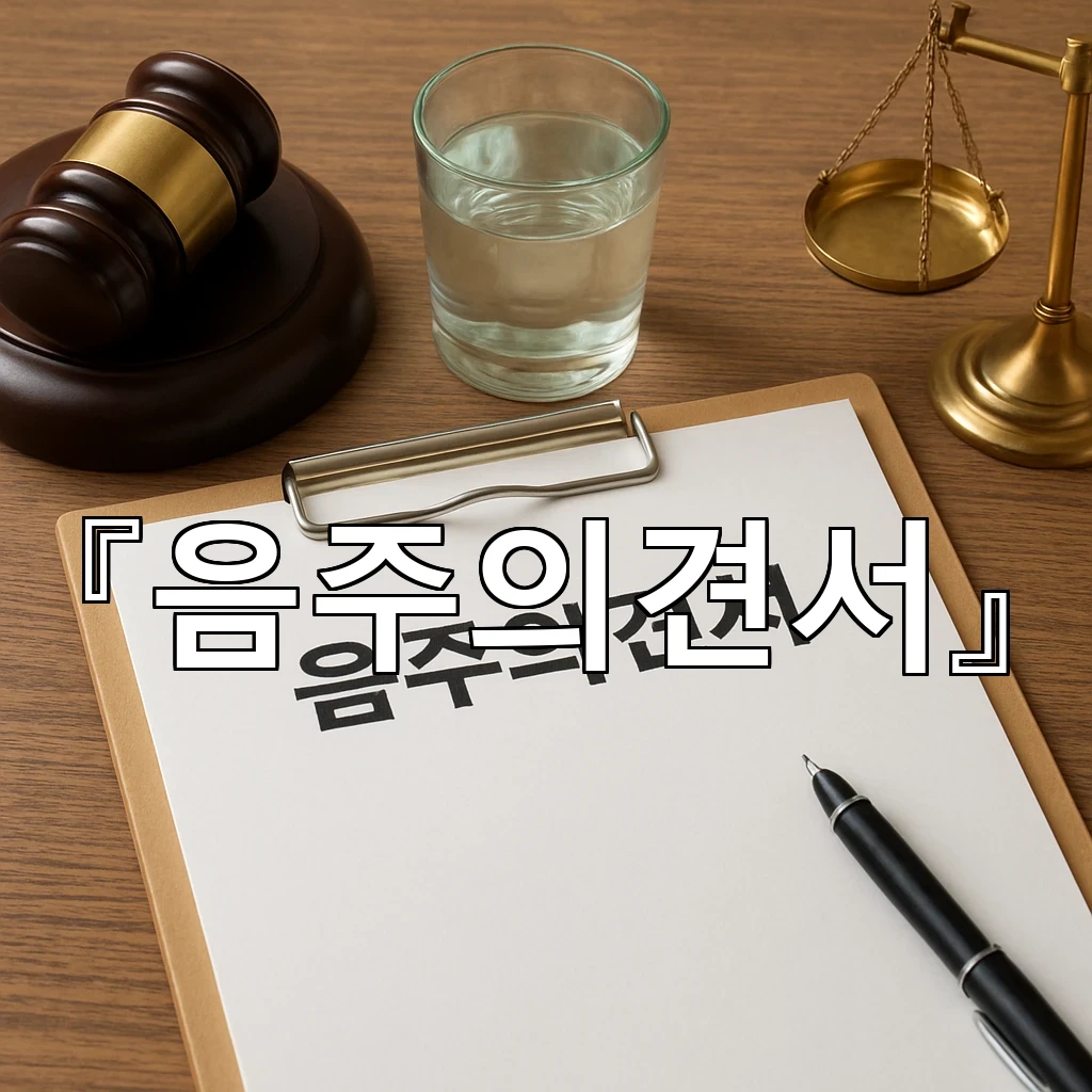 legal image 음주의견서 10397