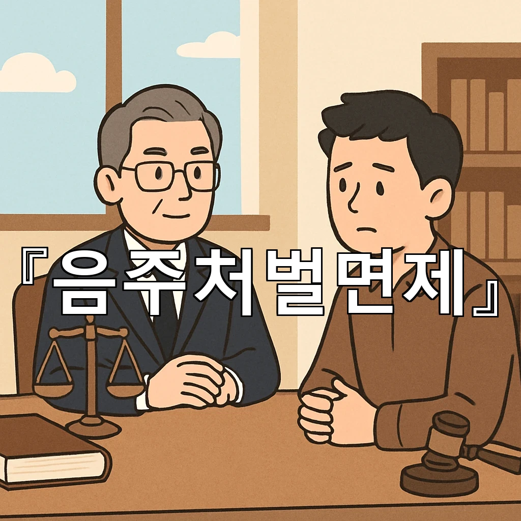 음주처벌면제 가능성보다 먼저 살펴야 할 판단 기준 정리하기