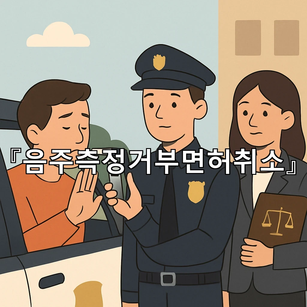 음주측정거부면허취소 이후 행정절차를 이해하는 핵심 정리 안내