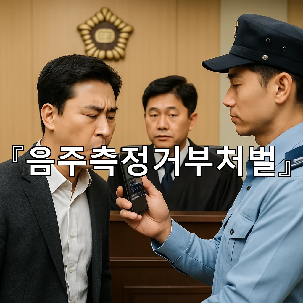 음주측정거부처벌 조사 직후 놓치기 쉬운 핵심 쟁점 정리