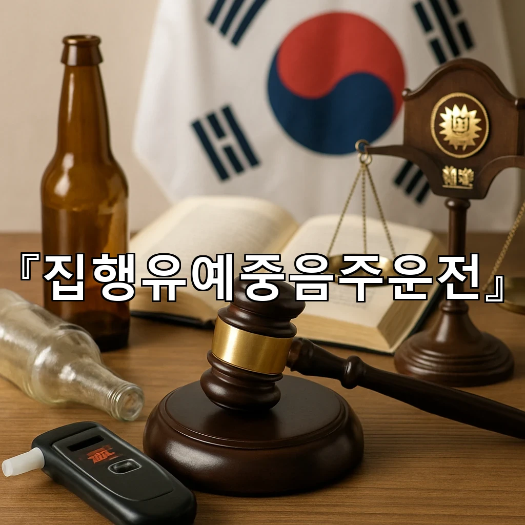 집행유예중음주운전 이후 일상 복귀를 돕는 생활 점검 기준