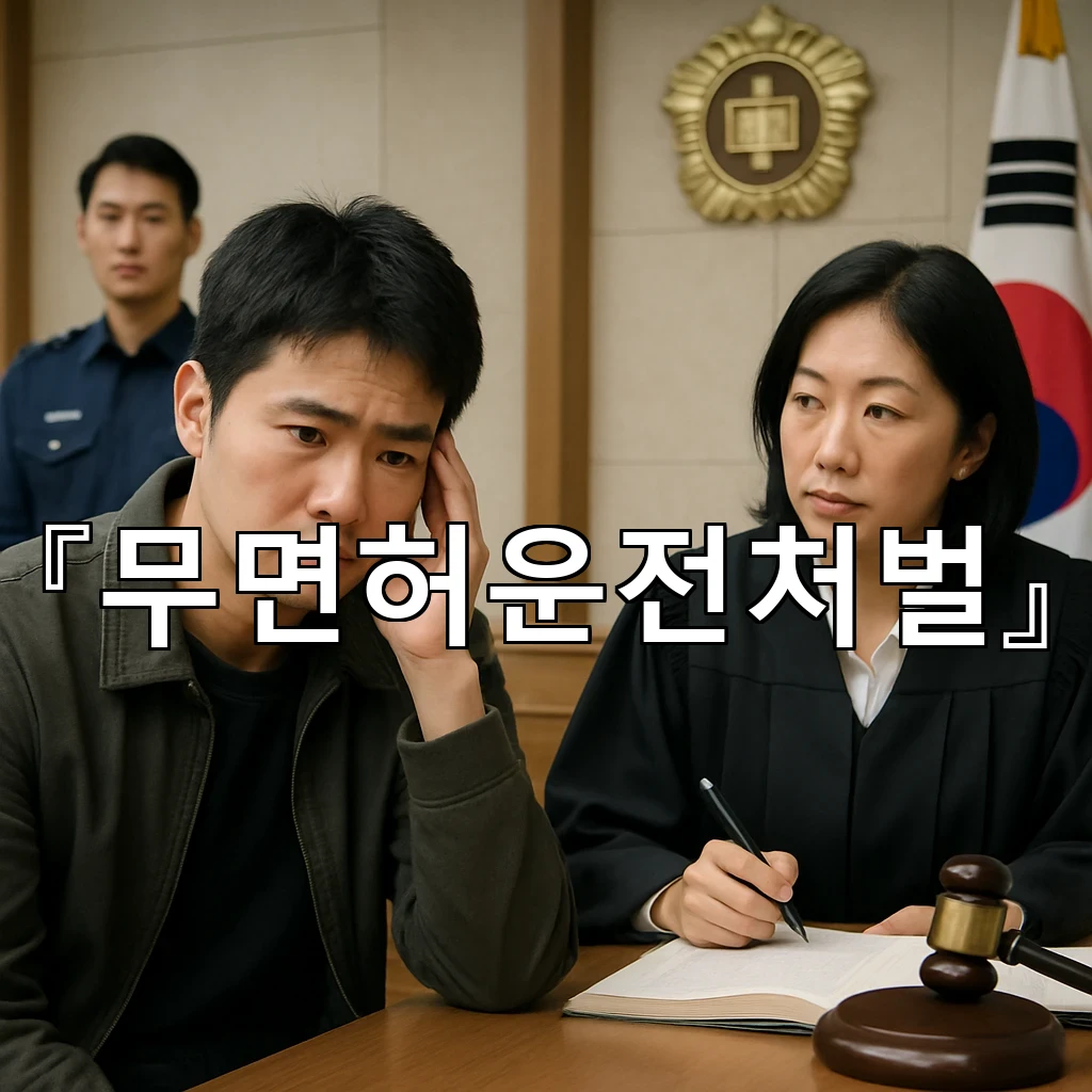 무면허운전처벌 예상치 못한 적발 뒤 알아둘 절차와 준비 방향