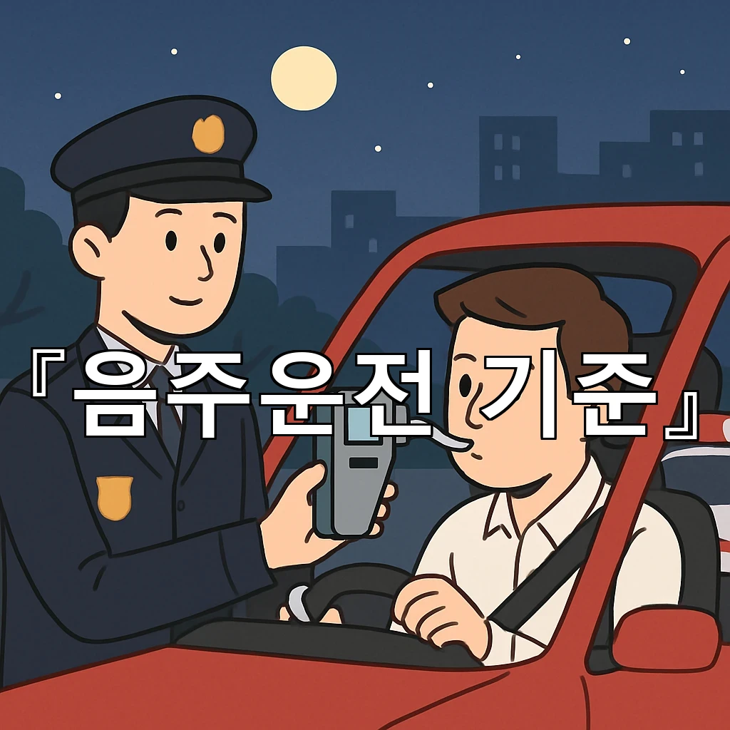 음주운전기준 바뀌는 순간 운전자가 먼저 챙길 것들 정리