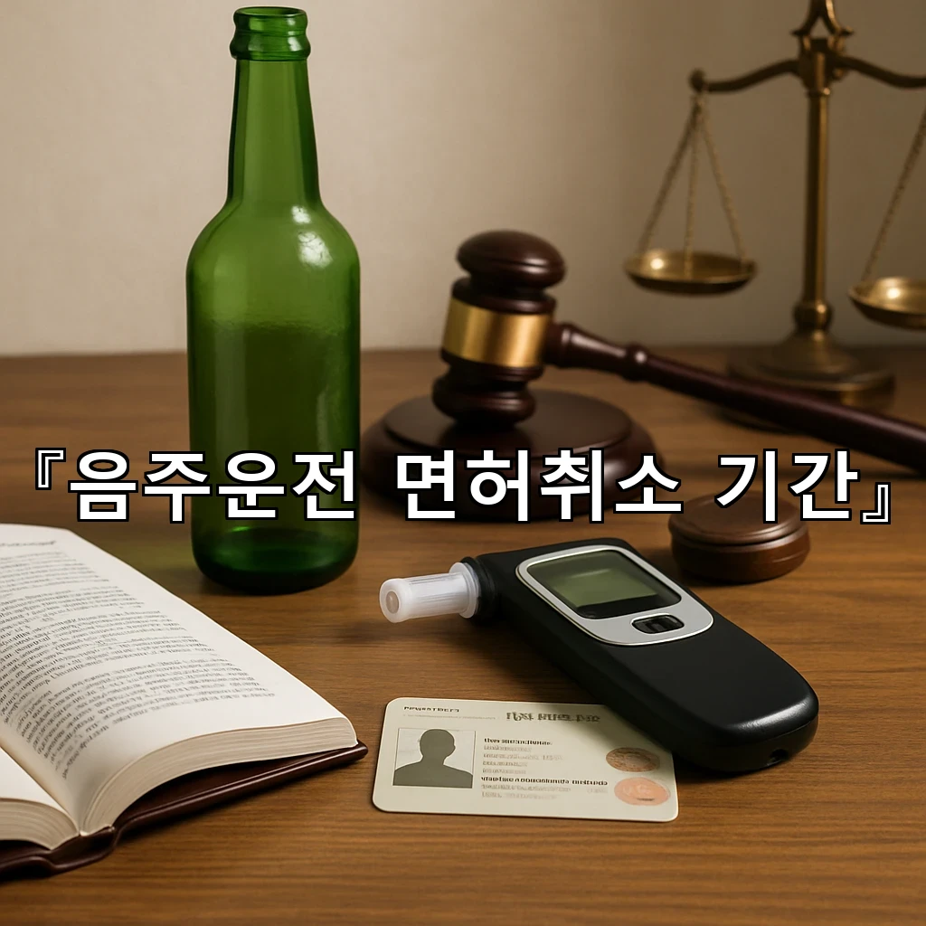 음주운전면허취소기간 해석보다 먼저 짚어야 할 생활의 변화들