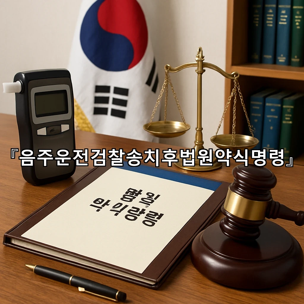 음주운전검찰송치후법원약식명령 절차를 마주한 순간부터 챙길 점들