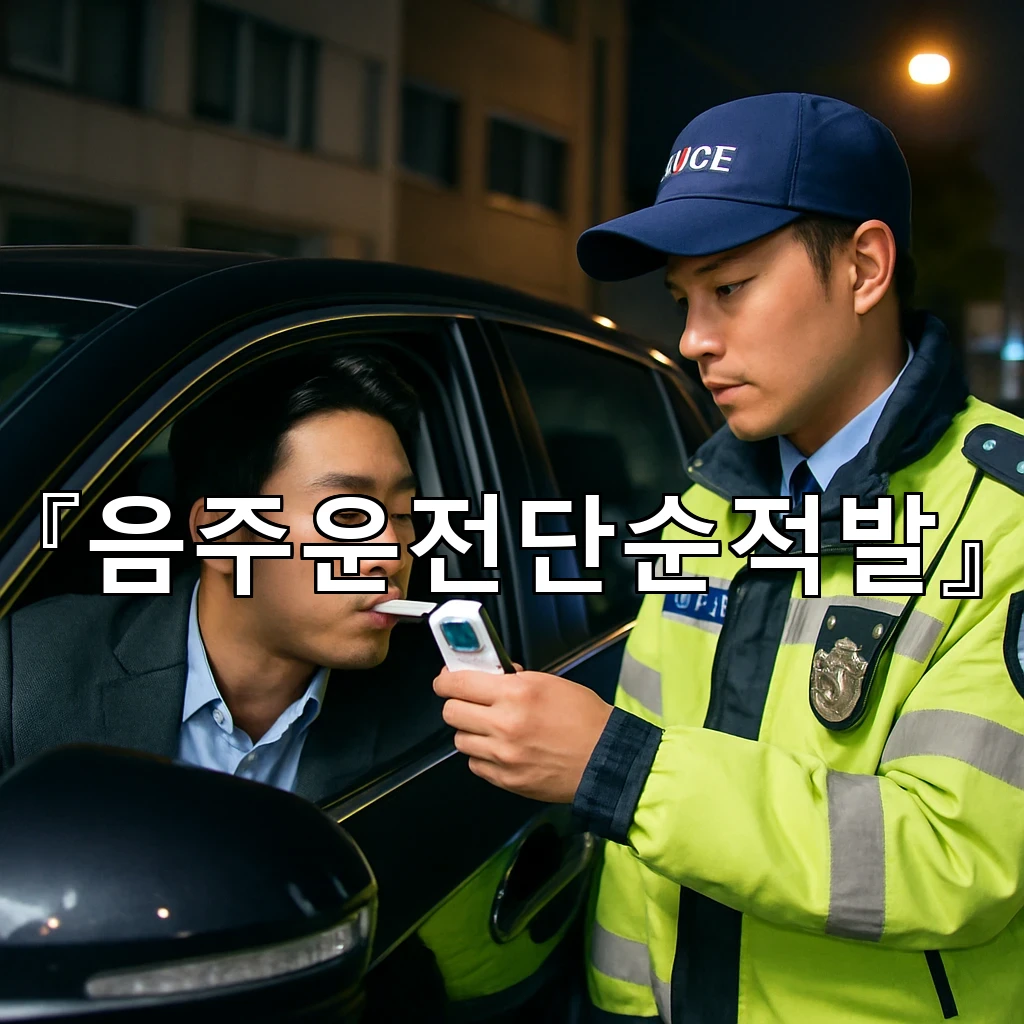 음주운전단순적발 상황에서 놓치기 쉬운 기록을 다시 세우는 방법