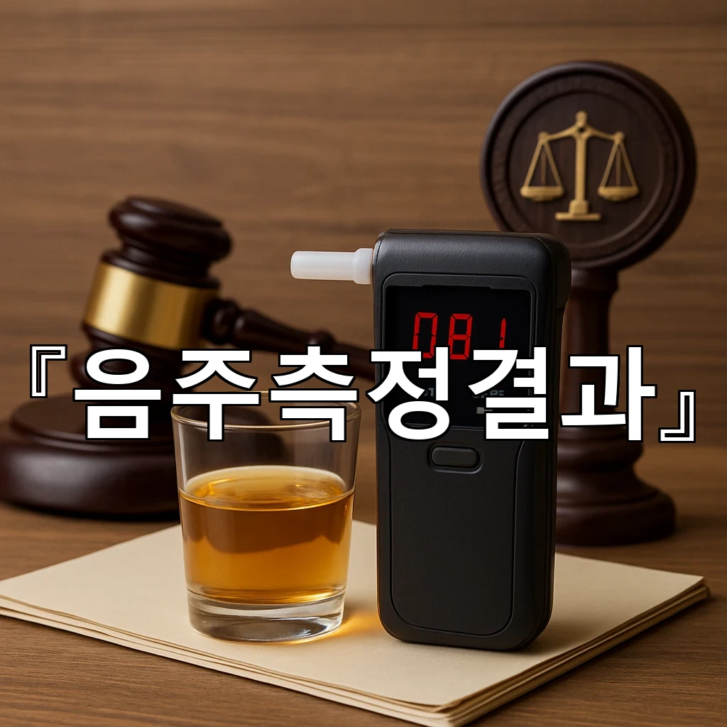 음주측정결과 확인 뒤 달라지는 대응 순서와 핵심 기준 정리