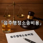 legal image 음주행정소송비용 11111